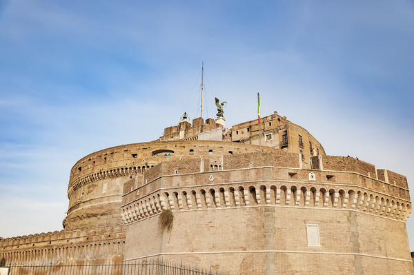 Castel Sant Angelo of Rome Picture Board by Antony McAulay