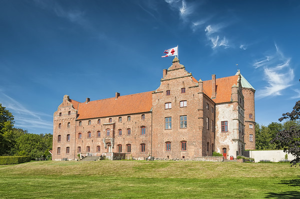 Skarhult Castle Picture Board by Antony McAulay