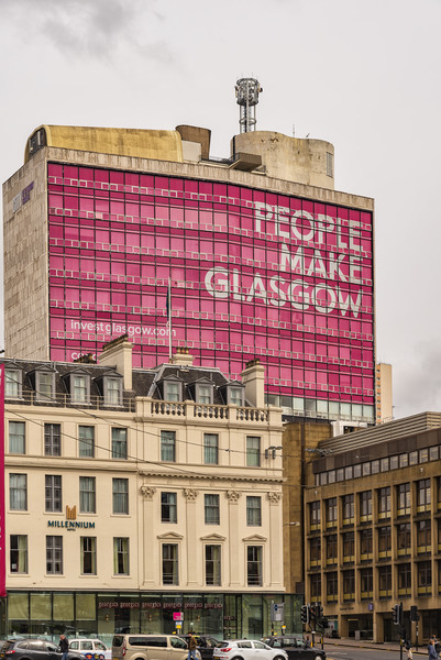 City of Glasgow College Picture Board by Antony McAulay