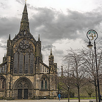 Buy canvas prints of Glasgow Cathedral Approach by Antony McAulay