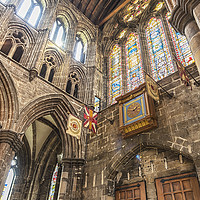 Buy canvas prints of Glasgow Cathedral Interior by Antony McAulay