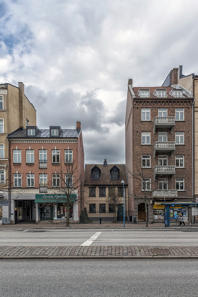 Helsingborg Various Building Facades Picture Board by Antony McAulay