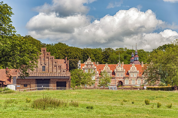 Vrams Gunnarstorp Castle Picture Board by Antony McAulay