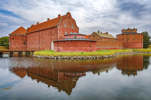 Landskrona Citadel in Sweden Picture Board by Antony McAulay