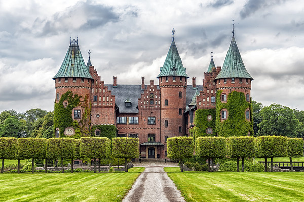 Trolleholm Castle Picture Board by Antony McAulay