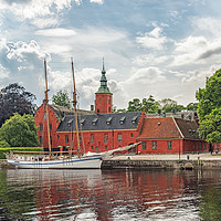 Buy canvas prints of Halmstad castle in Sweden by Antony McAulay
