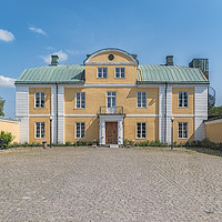 Buy canvas prints of Wapno castle in Sweden by Antony McAulay