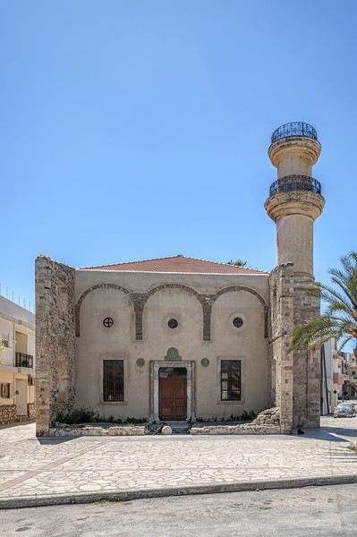 Turkish Mosque in Lerapetra Picture Board by Antony McAulay