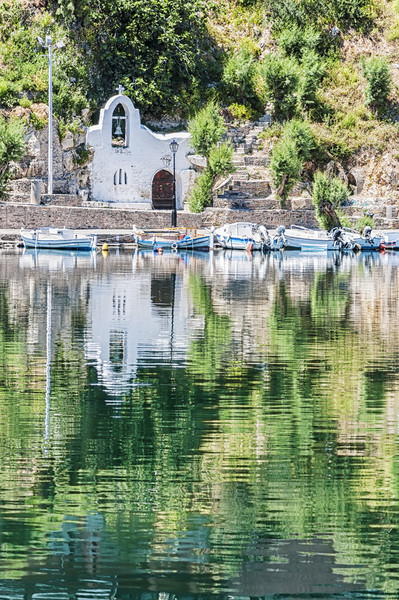 Agios Nikolaos Church Picture Board by Antony McAulay