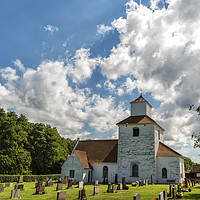 Buy canvas prints of Ivo Church in Sweden by Antony McAulay
