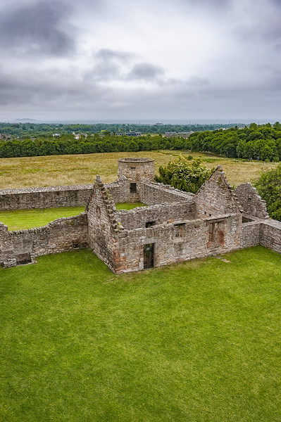 Craigmillar Castle Chapel Ruins Picture Board by Antony McAulay