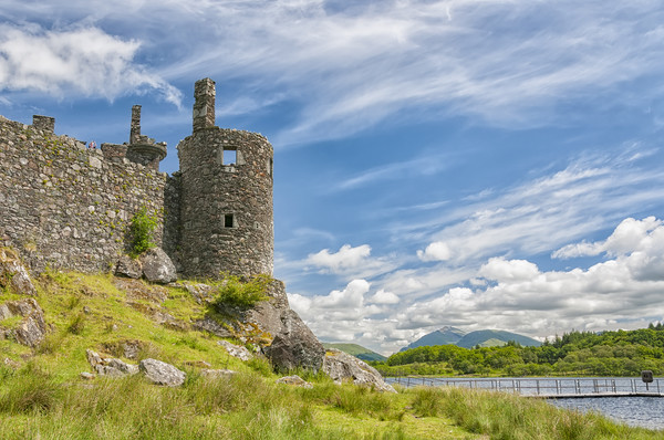 Kilchurn Castle Picture Board by Antony McAulay