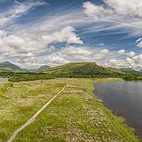 Buy canvas prints of Loch Awe Panorama by Antony McAulay