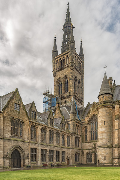 Glasgow University Belltower Picture Board by Antony McAulay
