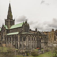 Buy canvas prints of Glasgow Cathedral From The Necropolis by Antony McAulay