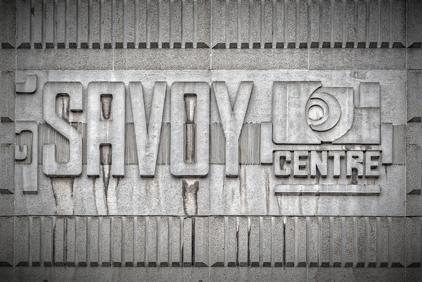 Glasgow Savoy Centre Picture Board by Antony McAulay