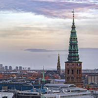Buy canvas prints of Copenhagen Skyline by Antony McAulay