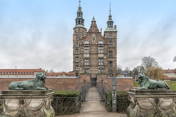 Copenhagen Rosenborg Castle Picture Board by Antony McAulay