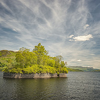 Buy canvas prints of Factors Isle on Loch Katrine by Antony McAulay
