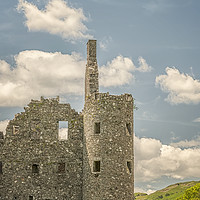 Buy canvas prints of Kilchurn Castle Corner Turret by Antony McAulay