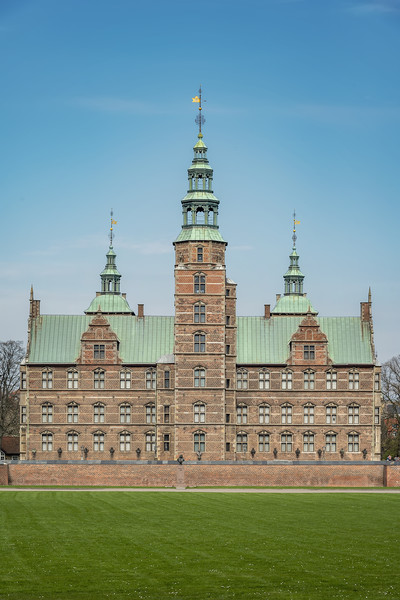 Copenhagen Rosenborg Castle Facade Picture Board by Antony McAulay