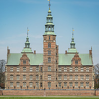 Buy canvas prints of Copenhagen Rosenborg Castle Facade by Antony McAulay