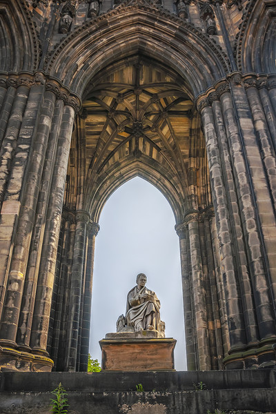 Edinburgh Sir Walter Scott Monument Picture Board by Antony McAulay