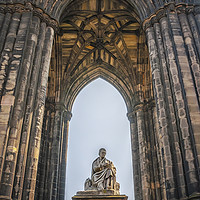 Buy canvas prints of Edinburgh Sir Walter Scott Monument by Antony McAulay