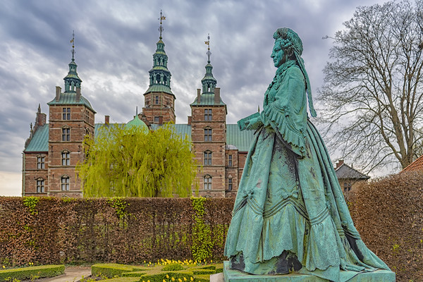 Statue at Rosenborg Castle Picture Board by Antony McAulay