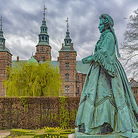 Buy canvas prints of Statue at Rosenborg Castle by Antony McAulay