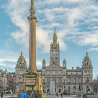 Buy canvas prints of Glasgow City Chambers by Antony McAulay