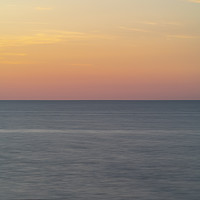 Buy canvas prints of Sun Sea Sunset Horizon by Antony McAulay