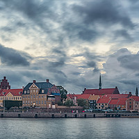 Buy canvas prints of Helsingor Cityscape Morning by Antony McAulay