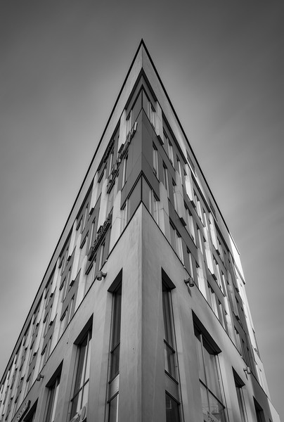 Malmo Hyllie Handels Banken Building Picture Board by Antony McAulay