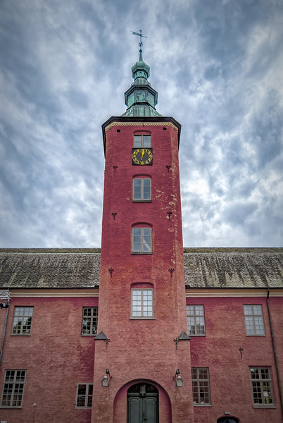 Halmstad castle Turret Picture Board by Antony McAulay