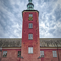 Buy canvas prints of Halmstad castle Turret by Antony McAulay
