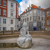 Buy canvas prints of Helsingor Town Square by Antony McAulay