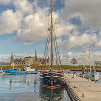 Buy canvas prints of Kronborg Castle From the Harbour by Antony McAulay