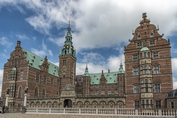 Frederiksborg Castle Main Building Picture Board by Antony McAulay
