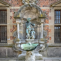 Buy canvas prints of Frederiksborg Castle Drinking Fountain by Antony McAulay
