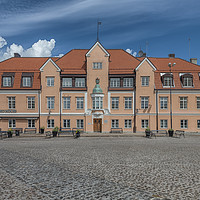 Buy canvas prints of Karlskrona Main Square Building by Antony McAulay