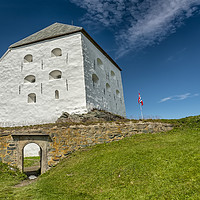 Buy canvas prints of Trondheim Kristiansten Fortress by Antony McAulay