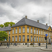 Buy canvas prints of Trondheim Stiftsgarden Palace by Antony McAulay