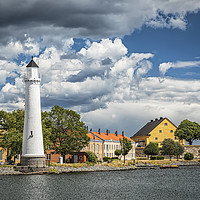 Buy canvas prints of Karlskrona Stumholmen Lighthouse Landscape by Antony McAulay