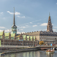 Buy canvas prints of Copenhagen Tourist Sightseeing by Antony McAulay