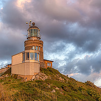 Buy canvas prints of Kullaberg Main Lighthouse in Sunlight by Antony McAulay