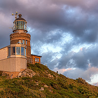 Buy canvas prints of Kullaberg Main Lighthouse Panorama by Antony McAulay