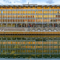 Buy canvas prints of Landskrona Stadshus Building by Antony McAulay
