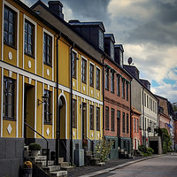 Buy canvas prints of Helsingborg Old Street by Antony McAulay