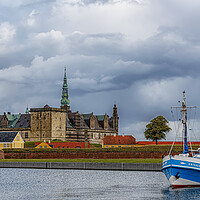 Buy canvas prints of Helsingor Fishing Boat by Antony McAulay